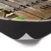 Rest Rest Rest Stop Poster (Hoek)