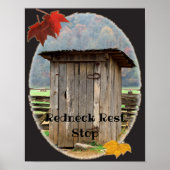 Rest Rest Rest Stop Poster (Voorkant)