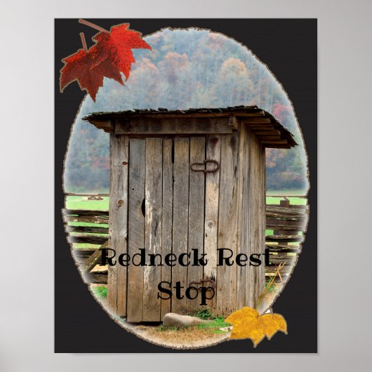 Rest Rest Rest Stop Poster (Voorkant)