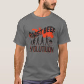 Rest rundvlees T Roast Beef Evolution T-shirt (Voorkant)