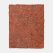 Rest ruw ijzermetaal fleece deken (Voorkant)