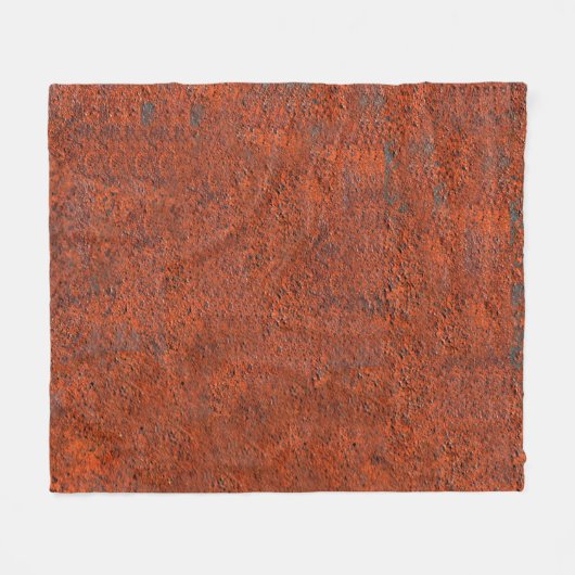 Rest ruw ijzermetaal fleece deken (Voorkant (Horizontaal))