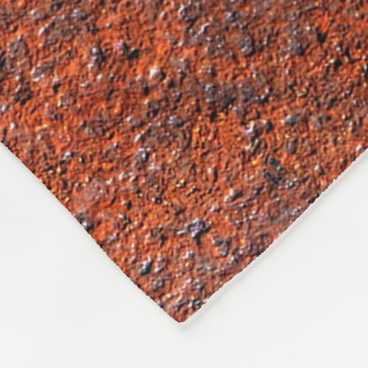 Rest ruw ijzermetaal fleece deken (Hoek)