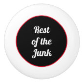 Rest van de brok keramische knop (Voorkant)