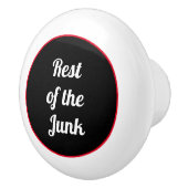 Rest van de brok keramische knop (Rechts)