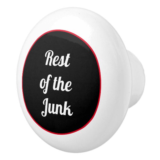 Rest van de brok keramische knop (Rechts)