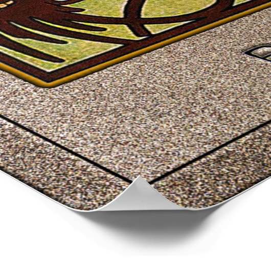 Rest van de nacht door Alphonse Mucha Poster (Hoek)