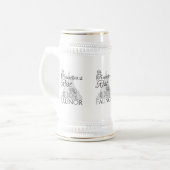 Rest van de reiziger - Beer Stein Bierpul (Voorkant links)