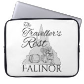 Rest van de reiziger - laptophoes laptop sleeve (Voorkant)