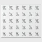 Rest van de reiziger - Verpakkingspapier Cadeaupapier (Vlak)