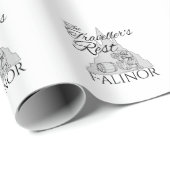 Rest van de reiziger - Verpakkingspapier Cadeaupapier (Rol Hoek)