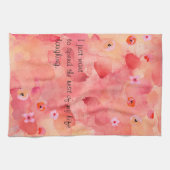 Rest van mijn leven Lachende keukenhanddoek 16 "x  (Horizontaal)