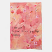 Rest van mijn leven Lachende keukenhanddoek 16 "x  (Verticaal)