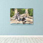 Rest van Samuel Dickerson Canvas Afdruk (Insitu (Houten vloer))