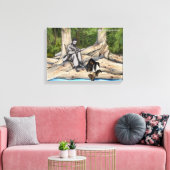 Rest van Samuel Dickerson Canvas Afdruk (Insitu (Woonkamer))