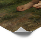 Rest van William-Adolphe Bouguereau Poster (Hoek)