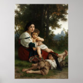 Rest van William-Adolphe Bouguereau Poster (Voorkant)
