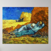 Rest van Work Vincent van Gogh Poster (Voorkant)