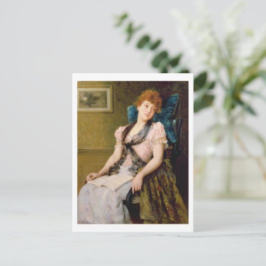 Rest vanmiddag briefkaart (Staand voorkant)