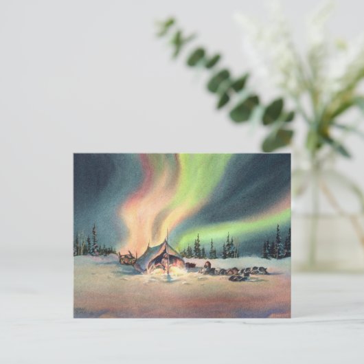 REST VOOR DE MUSHERS DOOR SHARON SHARPE BRIEFKAART (Staand voorkant)