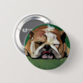 Rest voor het onkruid ronde button 5,7 cm (Voorkant /achterkant)