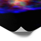 Restant van Kepler's supernova NASA Hubble-ruimtes Poster (Hoek)