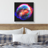 Restant van Keplers supernova NASA Hubble-ruimtest Canvas Afdruk (Insitu (Slaapkamer))