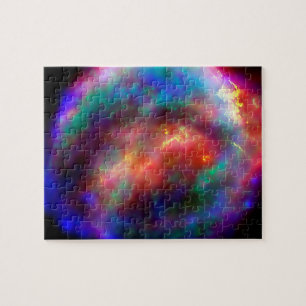 Restant van Keplers supernova NASA Hubble-ruimtest Legpuzzel