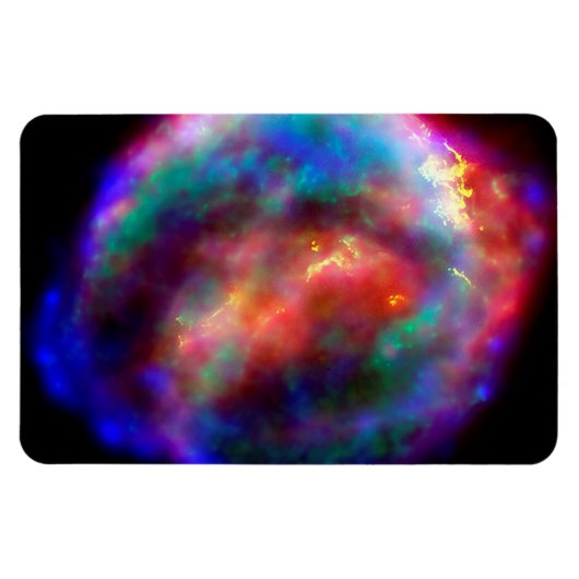 Restant van Keplers supernova NASA Hubble-ruimtest Magneet (Horizontaal)