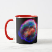 Restant van Keplers supernova NASA Hubble-ruimtest Mok (Links)