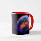 Restant van Keplers supernova NASA Hubble-ruimtest Mok (Voorkant rechts)