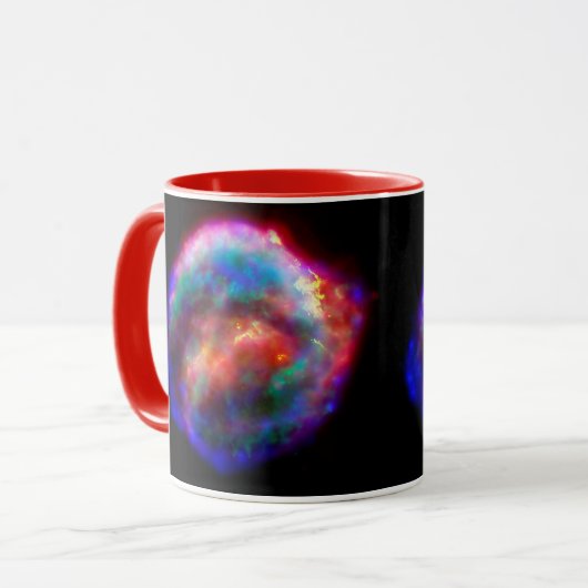 Restant van Keplers supernova NASA Hubble-ruimtest Mok (Voorkant links)