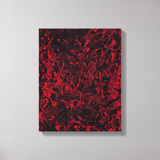 Restanten nr. 1 Abstract Canvas afdrukken (Voorkant)