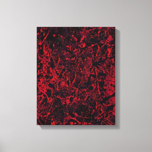 Restanten nr. 1 Abstract Canvas afdrukken (Voorkant)