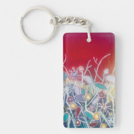 Restanten van de zomer sleutelhanger