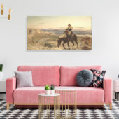 Restanten van een leger (door Elizabeth Thompson) Canvas Afdruk (Insitu (Woonkamer))