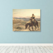 Restanten van een leger (door Elizabeth Thompson) Canvas Afdruk (Insitu (Houten vloer))