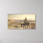 Restanten van een leger (door Elizabeth Thompson) Canvas Afdruk (Voorkant)