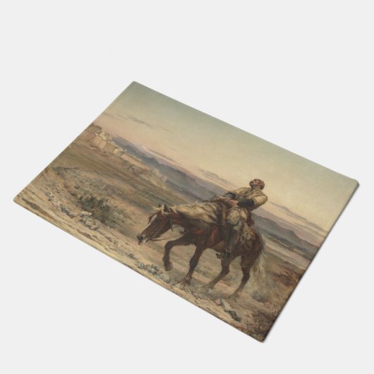 Restanten van een leger (door Elizabeth Thompson) Deurmat (Schuin)