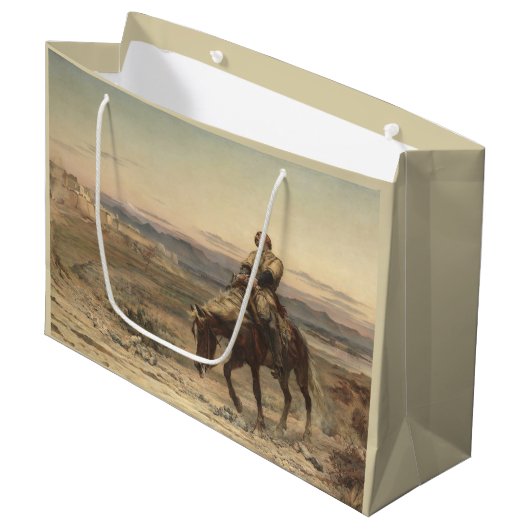 Restanten van een leger (door Elizabeth Thompson) Groot Cadeauzakje (Voorkant Gekanteld)