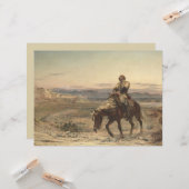 Restanten van een leger (door Elizabeth Thompson) Kaart (Voorkant / Achterkant in situ)