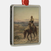 Restanten van een leger (door Elizabeth Thompson) Metalen Ornament (Rechts)