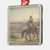 Restanten van een leger (door Elizabeth Thompson) Metalen Ornament (Links)