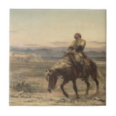 Restanten van een leger (door Elizabeth Thompson) Tegeltje (Voorkant)