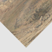 Restanten van een leger (door Elizabeth Thompson) Tissuepapier (Detail)