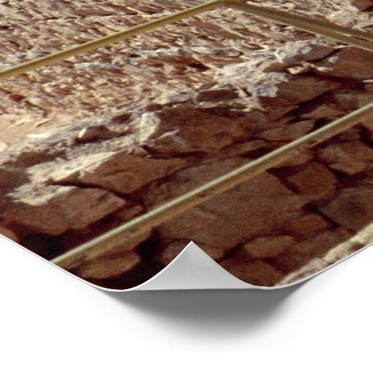 Restanten van het fort paleis poster (Hoek)