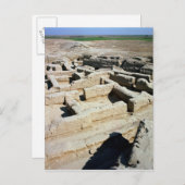 Restanten van huizen briefkaart (Voorkant / Achterkant)