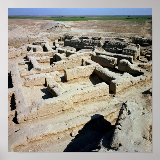 Restanten van huizen poster (Voorkant)