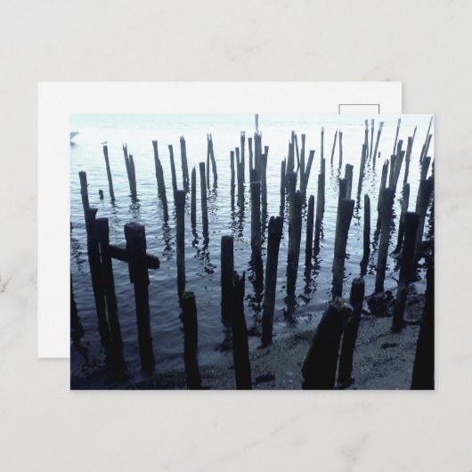 Restanten waterfront-end briefkaart (Voorkant / Achterkant)