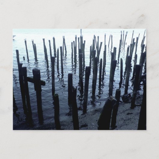 Restanten waterfront-end briefkaart (Voorkant)